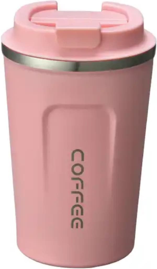 Termoskopp i rustfritt stål 380 ml Pink