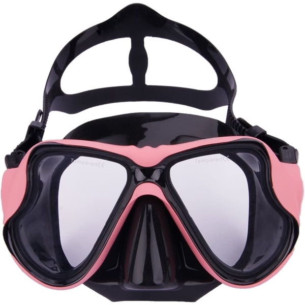Svømmebriller med nesedeksel Snorkelmaske Anti-lekkasjedykking