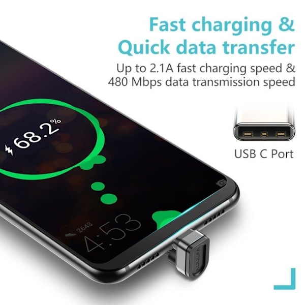 USB Type-C Hurtigladekabel - 2m