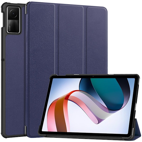 Lærfodral for nettbrett til Xiaomi Redmi Pad S Dark Blue