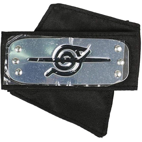 Naruto-otsapanta metallipinnoitetuilla cosplay-tarvikkeilla, 4 kpl - XF10 -