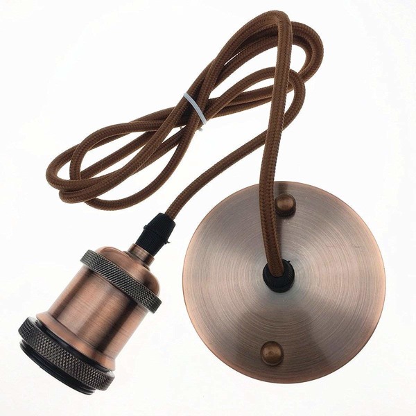 Pendel Vintage Modern Industrial Style E27 lampeholder