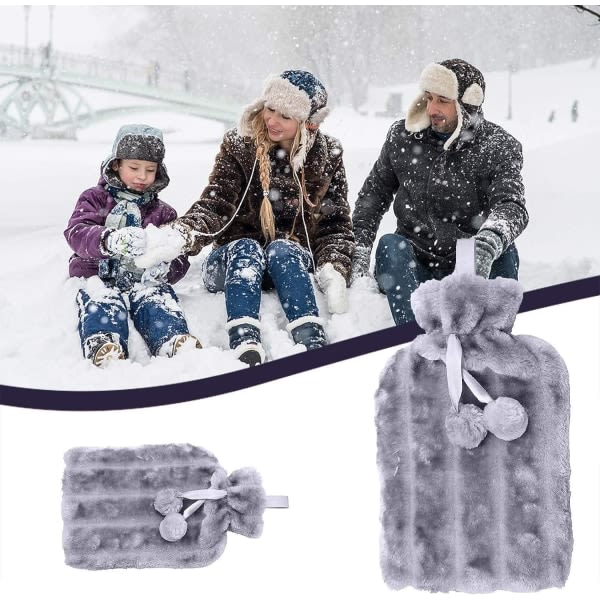 Vintervarm termos lang udendørs skida fortjockad håndvarmere presentforpackning 1,8L