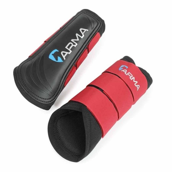 ARMA Air Motion Hästborstskydd (2-pack) Full Deep Red Deep Red