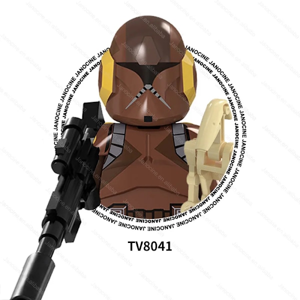 SW Rymdkriget Darth Mini Actionfigurer Klonsoldat Droider Jedi Anakin Skywalker Byggklossar i Plast Set Barnpresent G0064-Aayla Secura
