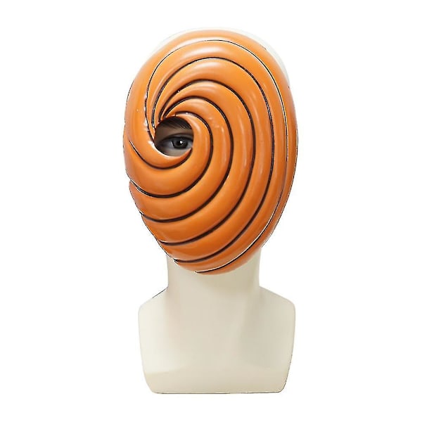 Anime Uchiha Obito Mask Akatsuki Tobi Kostym Rekvisita för Vuxna