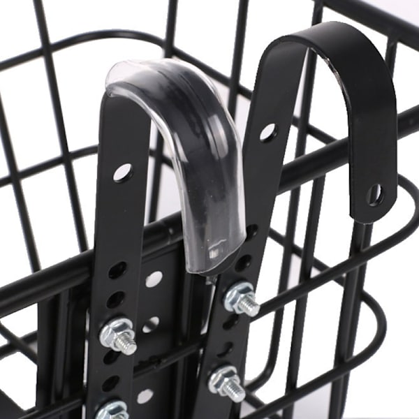 Hanging Bold Bicycle Basket Electric Vehicle Adjustable Front Frame Basket Multifunctional Quick Release Hook-FF-