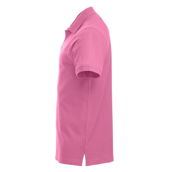 Clique Classic Lincoln Polo Skjorte XS Lys Rosa for Herr Lys Rosa XS Bright Pink