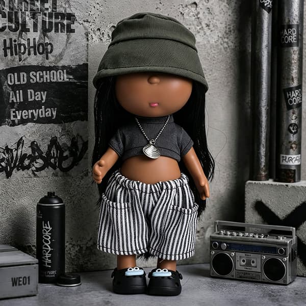 MIA Potatisdocka Figur 24cm, Samlarobjekt Karaktärsmodell, Dekorativ Displayleksak LynShell