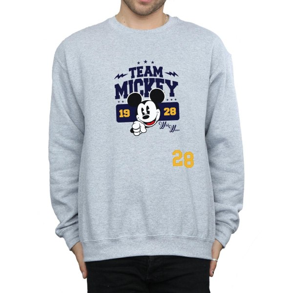 Disney Mikki Hiiri Team Mickey Sweatshirt XL Urheilu harmaa XL