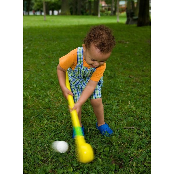 Ersättende golfbolde til småbørn og småbørn - til Little Tikes golfsæt - 6-pack | Overdimensionerede golfbolde i plast for nybörjare