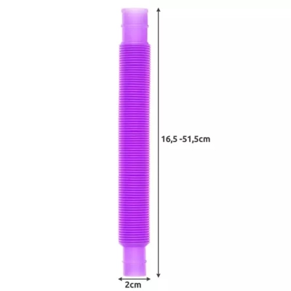 20-pak - Pop Tube - Fidget Legetøj - Leksak / Sensorisk multicolor 200