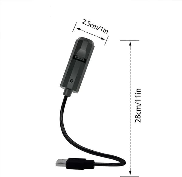 High-Definition Plug-and-Play USB Jule-Stjernehimmelprojektor – Ideel til festindretning og børneværelser med juletema