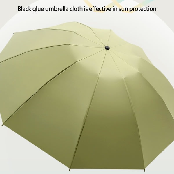 Regnparaply Vindtett aluminiumslegeringsbrakett Utendørs Sol Regn Omvendt sammenleggbar paraply for å gå ut Svart