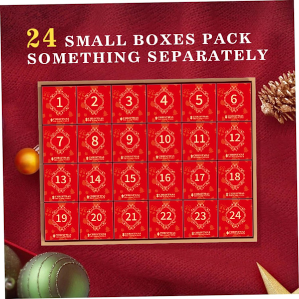 Adventskalender 2024, Julpussel, Adventskalender 1008 bitar för barn och vuxna, 24 dagars julnedräkningskalender & leksak & spel