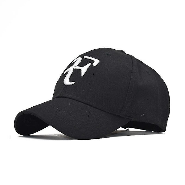 Roger Federer keps Basebollkeps Solhatt (FMY) Black