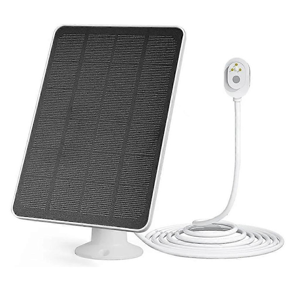 Solar Panel for Arlo Pro 4/Ultra 2/Pro 3/Ultra/Pro 5S Security Camera Charging Panel - Black Multicolor-FF- 14338 289
