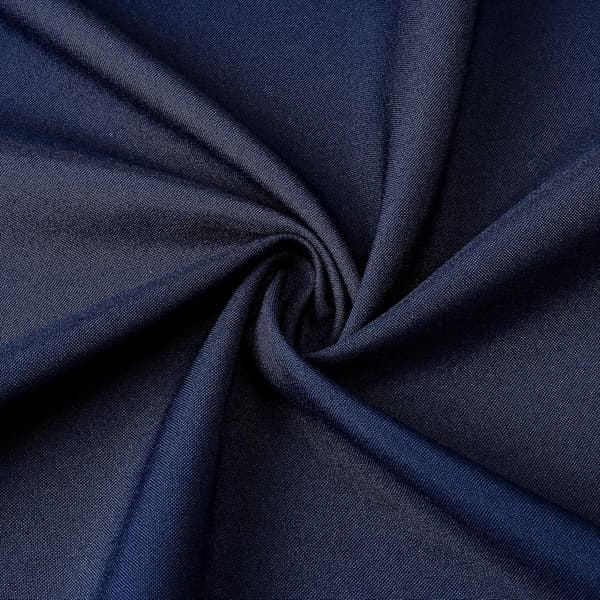Round tablecloth made of quality material 140cm 55-FF- Navy