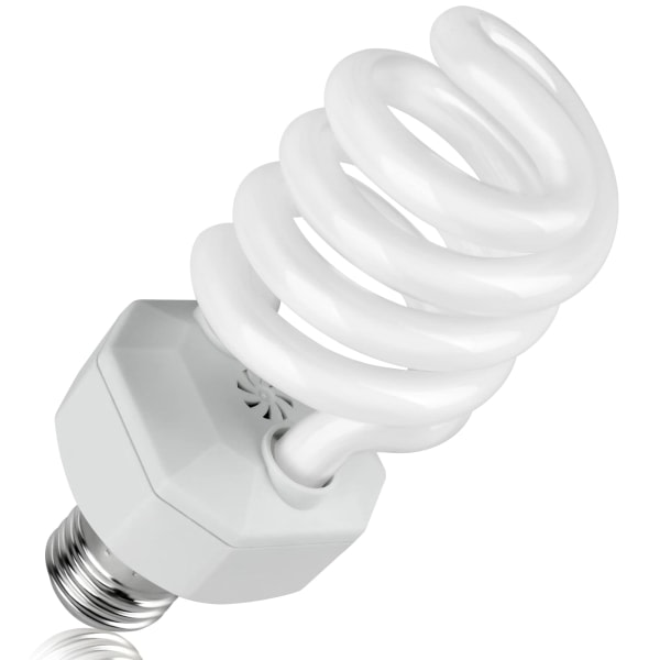 UVA UVB 5.0 matelijalamppu, 26 W Dual-Threat UV-lamppu, kompakti loisteputki, sopii sademetsän matelijoille