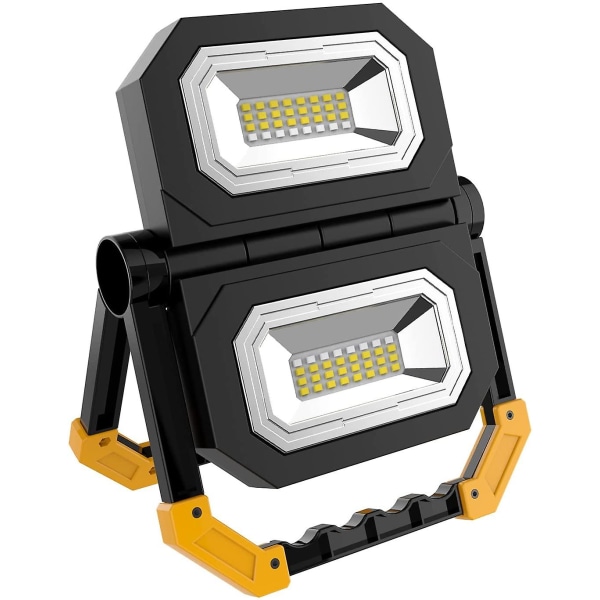 30W oppladbart LED-spotlight Sammenleggbart LED-arbeidslys bærbart