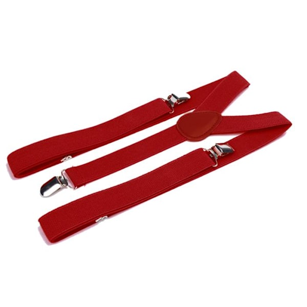 Hängslen i olika färger red