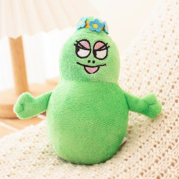 Barbapapa Plyschleksak Anime Barbapapa Doll Mjuka fyllda leksaker Kawaii Barbapapa Monster Doll Kudde Barn Födelsedag Julklapp [DB] grön