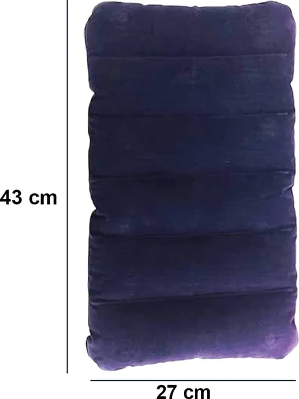 Inflatable Pillow - Travel Pillow - Beach Pillow - Camping Pillow-FF- blå