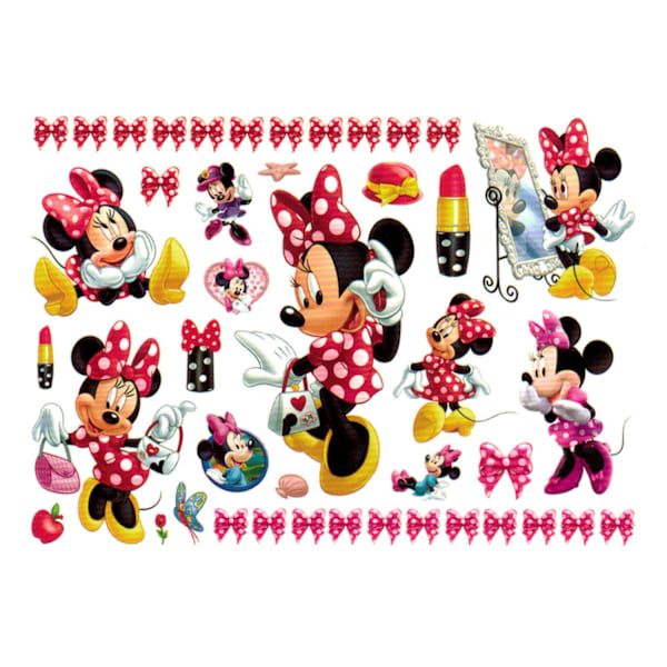 Minnie Mouse 16 st Barntatueringar Tatuering Mimmi Pigg 10