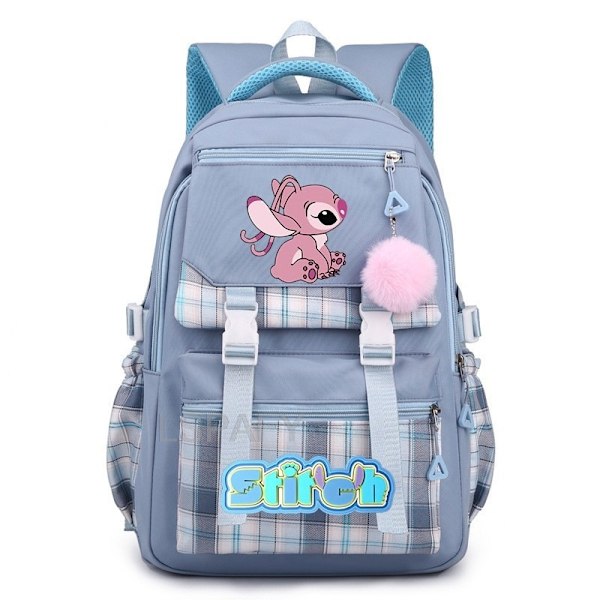 Ny Lilo & Stitch Stitch Stitch Skoletaske Student Rygsæk Rygsæk #13