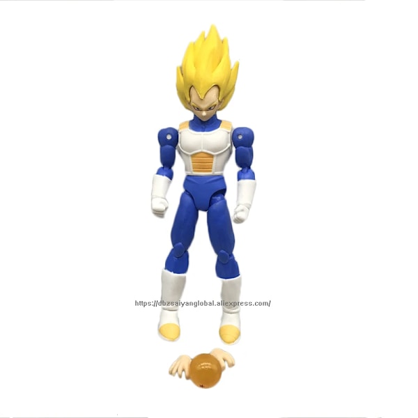 Dragon Ball Super SHF Ultra Instinct Goku Vegeta Cell Action Figur Gogeta Figurine PVC Samling Modell Legetøj til børn Gaver
