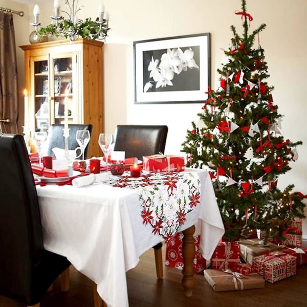Julebroderet bordløber, Luksus Holly julestjerne