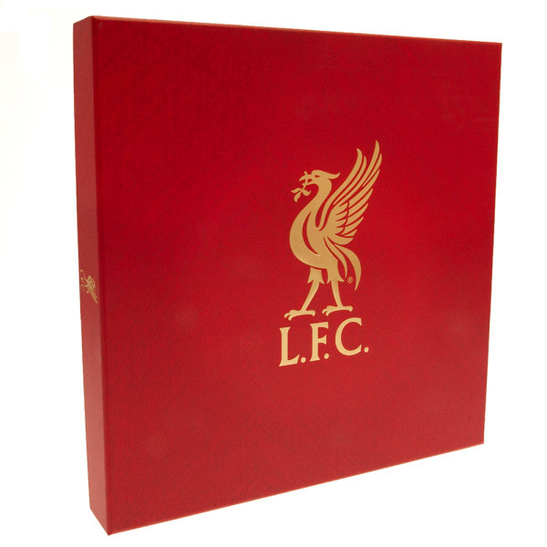 Liverpool FC 2024 musikalsk gaveæske 31 cm x 4 cm x 31 cm Rød/guld Rød/Guld 31 cm x 4 cm x 31 cm