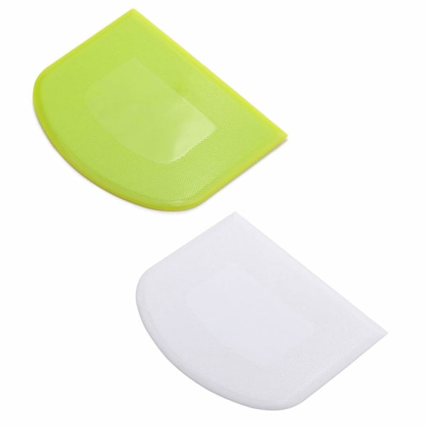 2 delar degskrapa skål Matskrapa Flexibel plast