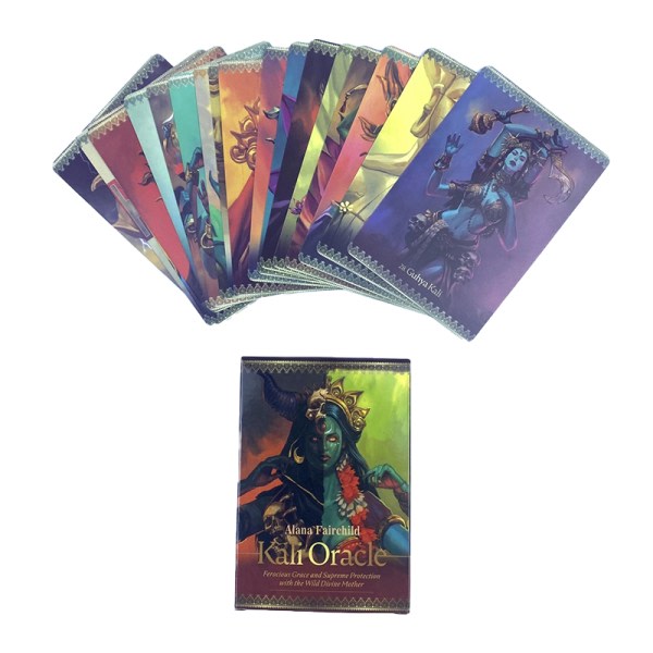 Kali Oracle Cards Tarot Prophecy Fate Deck Brädspel