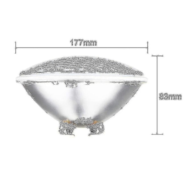 LED Pool Belysning, 18W Par56 RGB Poollampe. Undervandsspot Med Fjernbetjening Poolbelysning, 12V AC / DC IP68 Vandtæt Poollampe