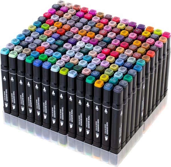Twinmarkers Pennor 168 Delar B