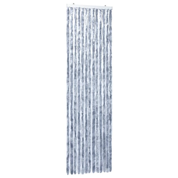 vidaXL Hyönteisverho hopea 90x200 cm chenille-XF3-