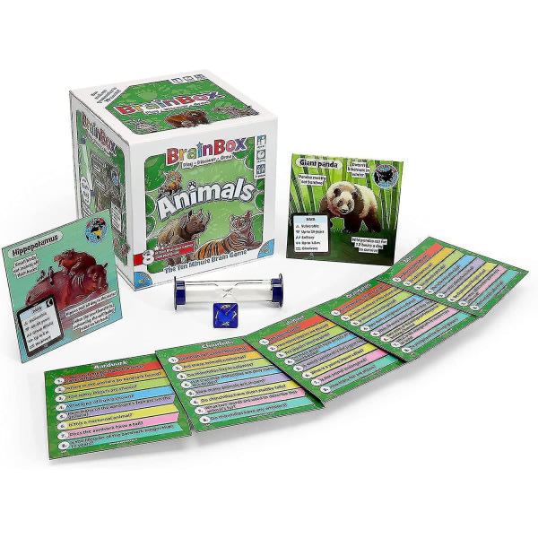 Brainbox Animals Card Game (Opdatering 2022)