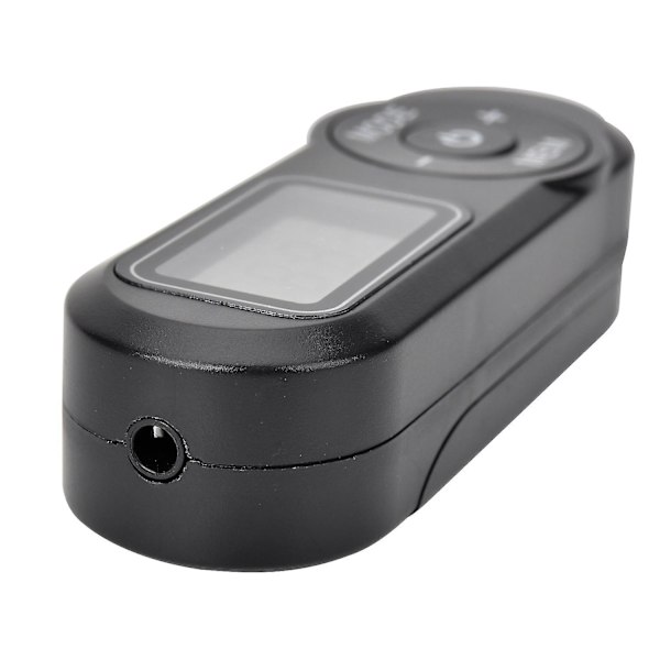 Mini bærbar FM-radio, lommeradiomottaker med hodetelefoner FM-stereoradio for gåturer løping jogging