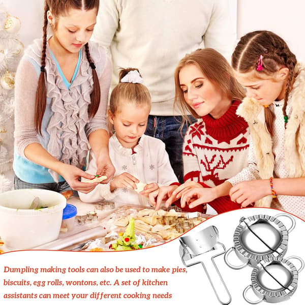 8 delers kinesisk dumpling-lagesett i rustfritt stål-FF-