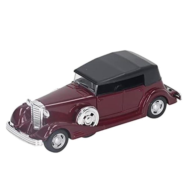 Vintage Car Model Pull Back Mini Car Model Antik Legering Ægte Til Transport Collector For Boo