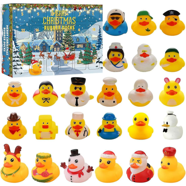 Den nya Gummi Anka Advent 2023År, Advent 2023År Barn, Advent Anka Bad Till 0124 ducks