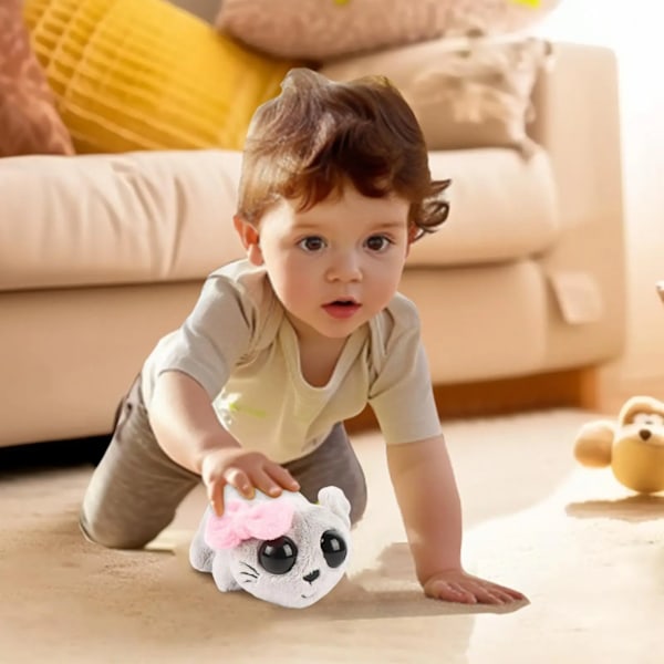 Sorgfull hamster kosebamse, sorgfull hamster meme kosebamse med innebygd fiolyd - Kosebamse for barn gutter jenter