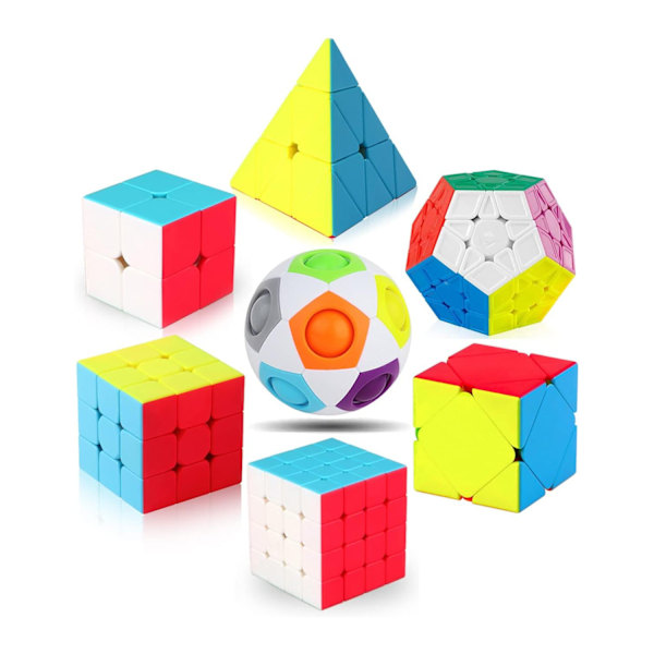 Speed ​​Cube Set [7 Pack]