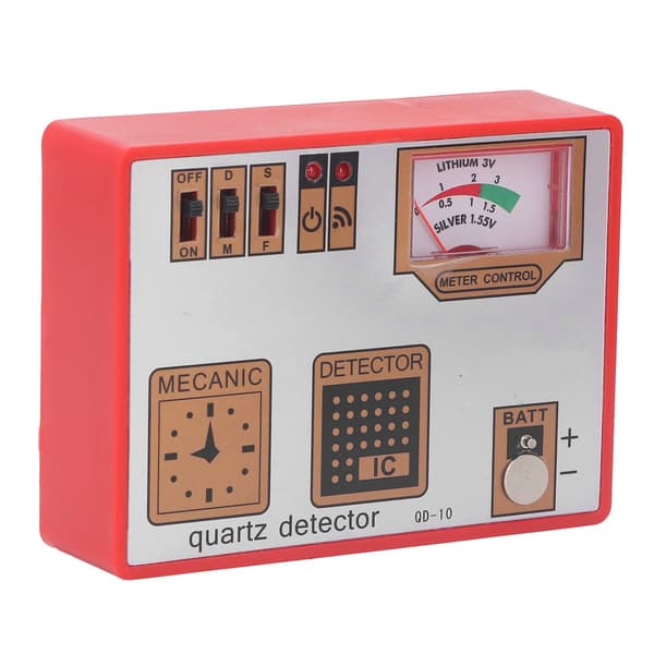 Quartz Klocka Batteritestare Avmagnetiserare Timegrapher Reparationsverktyg-XS