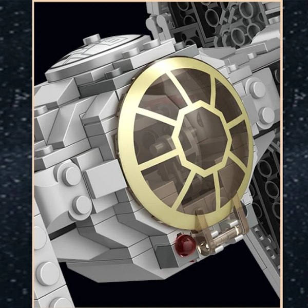 Star Wars Imperial TIE Fighter 75300 Byggesæt; Fantastisk Byggelegetøj til Kreative Børn, (450 Dele) - Perfekt-XF14-