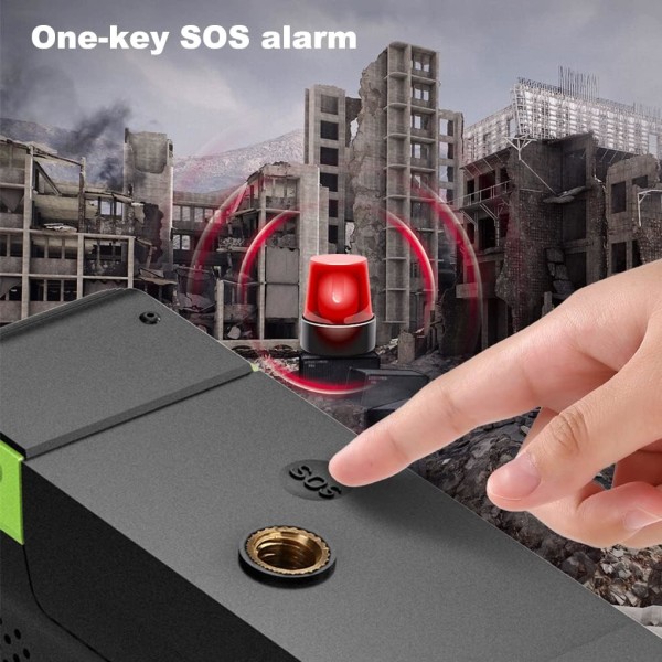 IPX5 USB Laddning käsikammen hätäradio Wild Vandring Survival aurinkoenergialla toimiva Bluetooth-yhteensopiva 5.0 högtalare