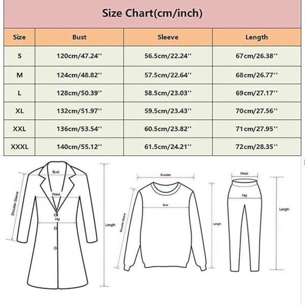 Kort fleece cardigan för kvinnor Långärmad med fickor brown S