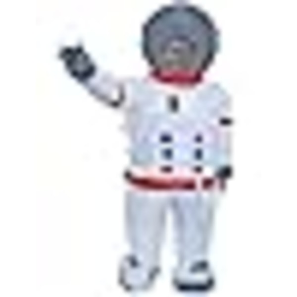 Oppustelig astronaut kostume | Skævt oppusteligt kostume | Premium kvalitet | Voksen størrelse | Polyester | Behagelig