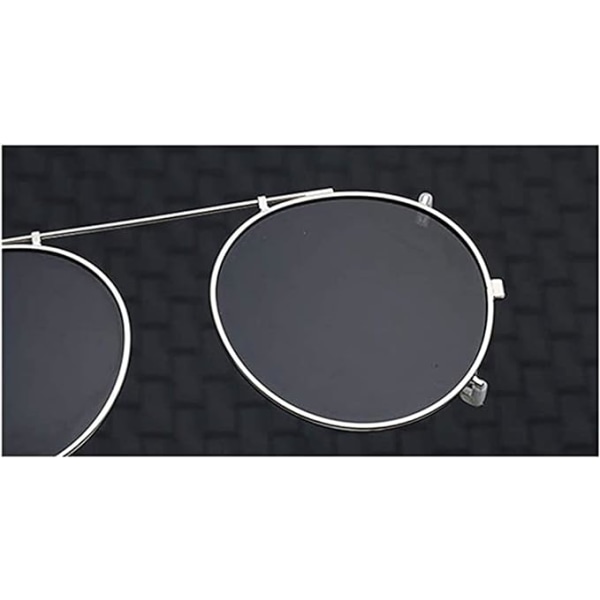 Clip-on solbriller polariserte unisex for reseptbelagte briller